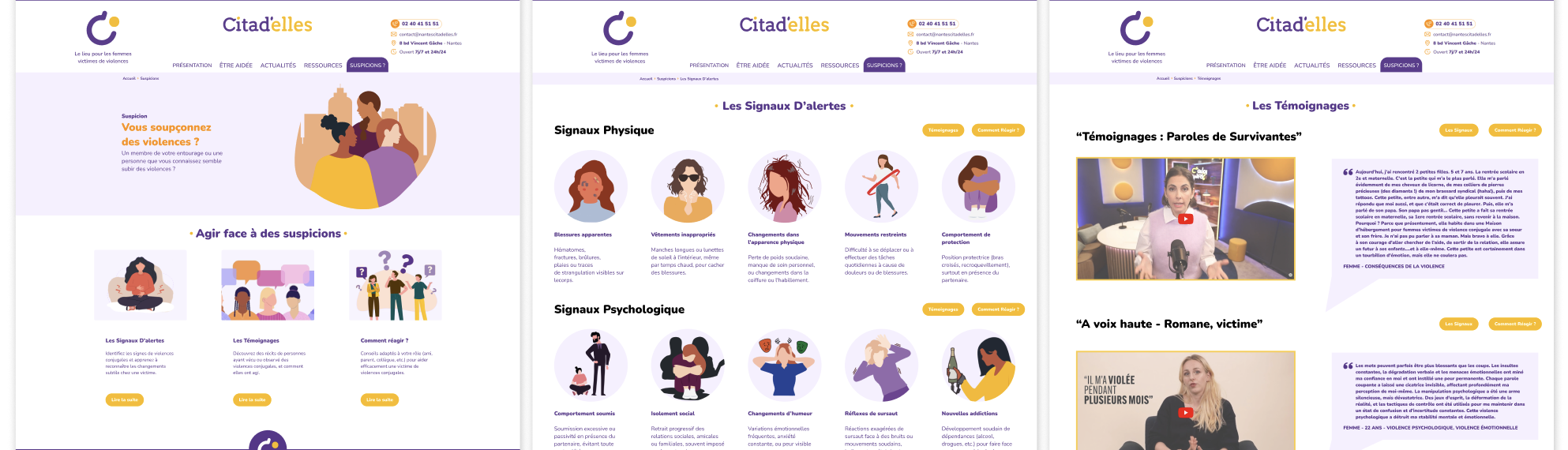 Interface de coordination — vue principale