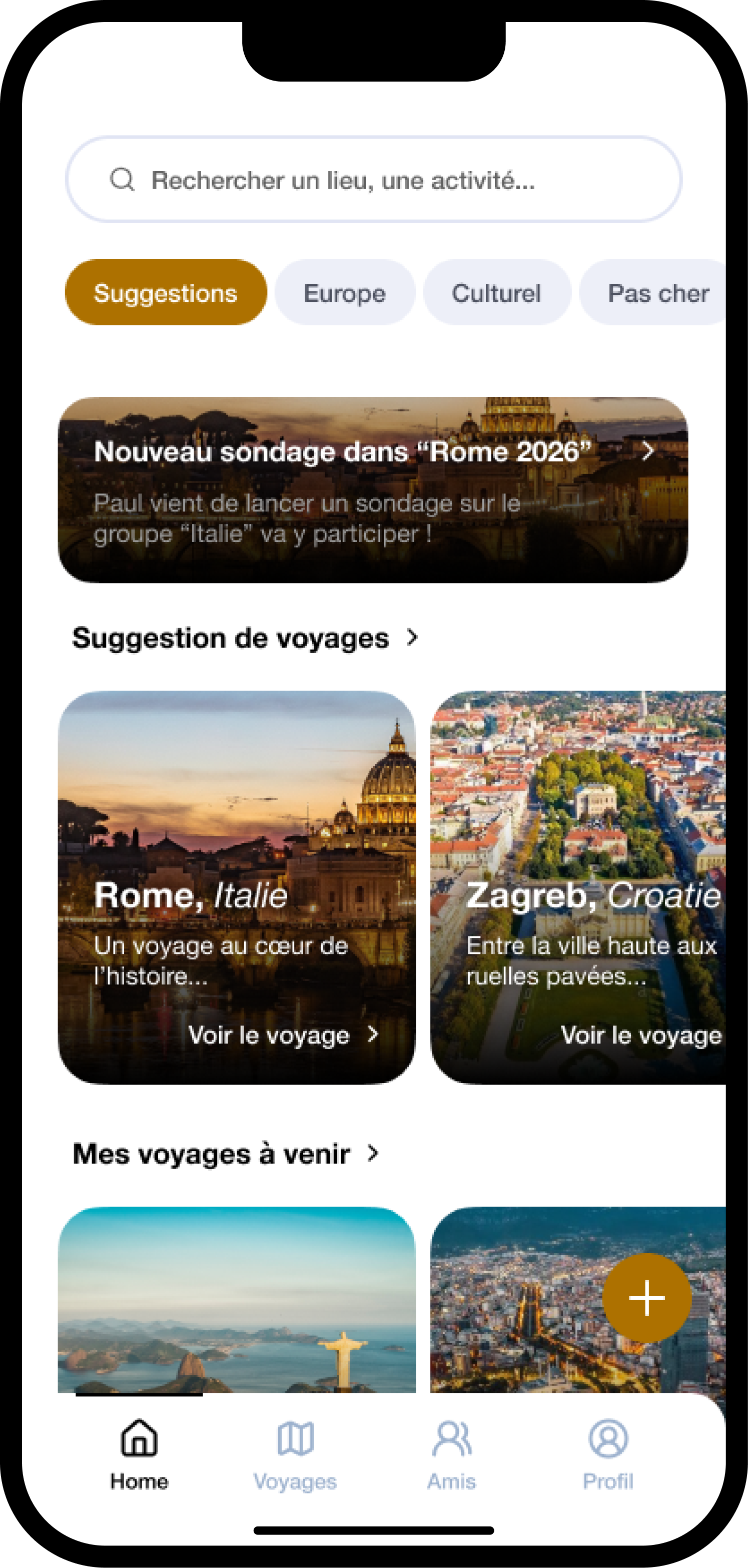Home — Feed et suggestions